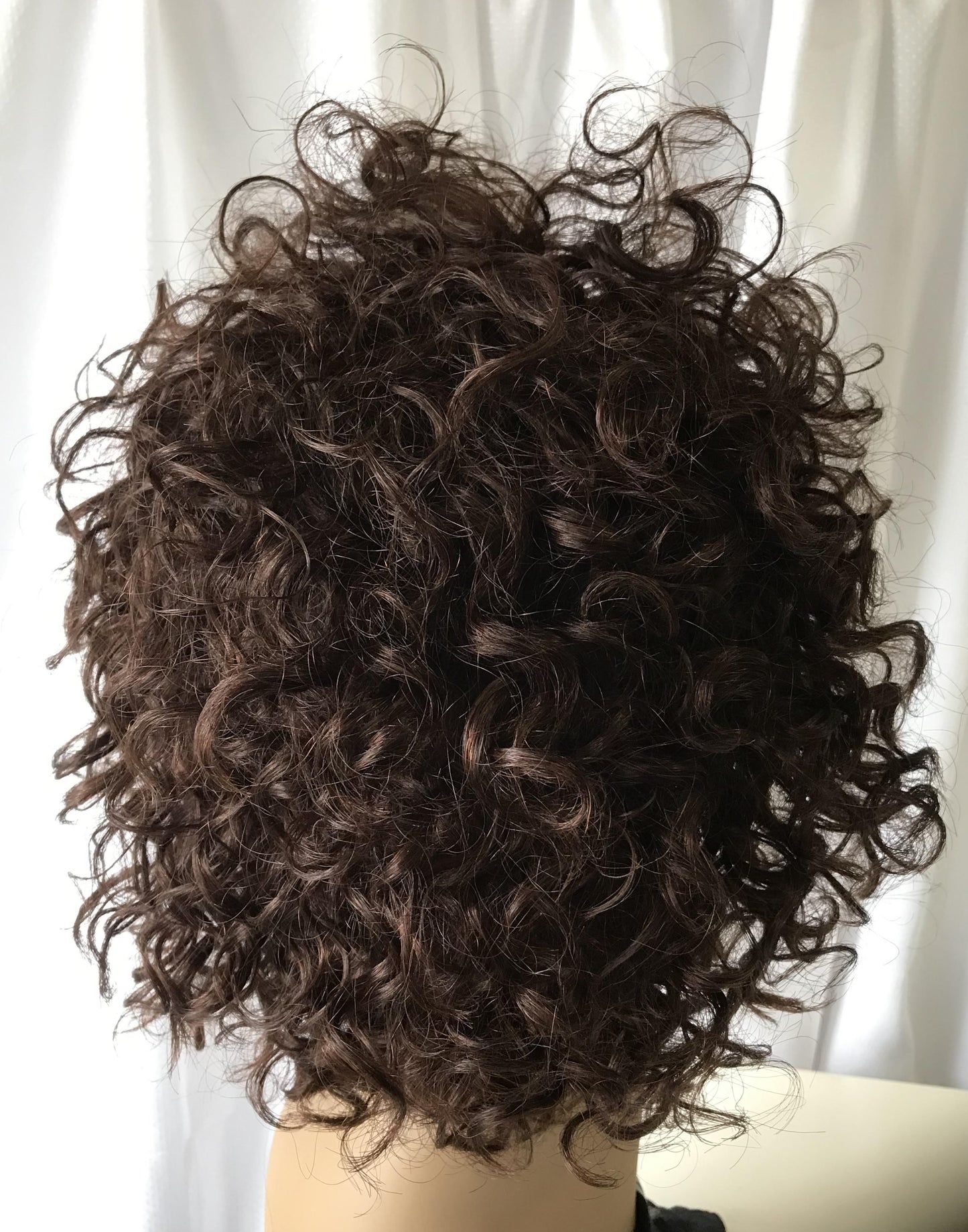 Bob Short Curly with Bangs