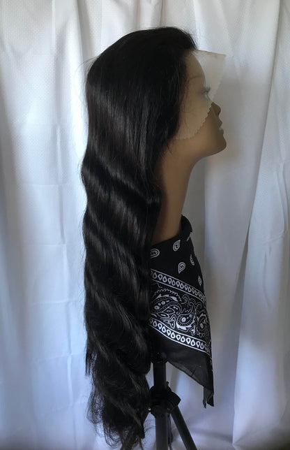 17) 30 inches Body Wave Natural Black