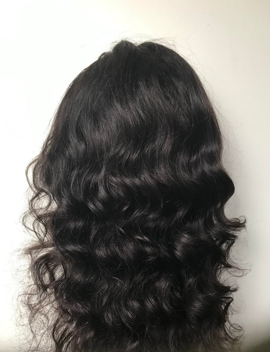 360 Full Lace Frontal Loose Wave  Natural Black