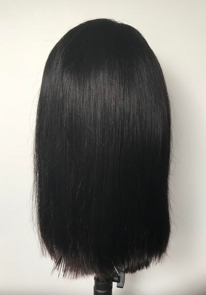 Bob  4 x  4 Lace Closure Natural Black