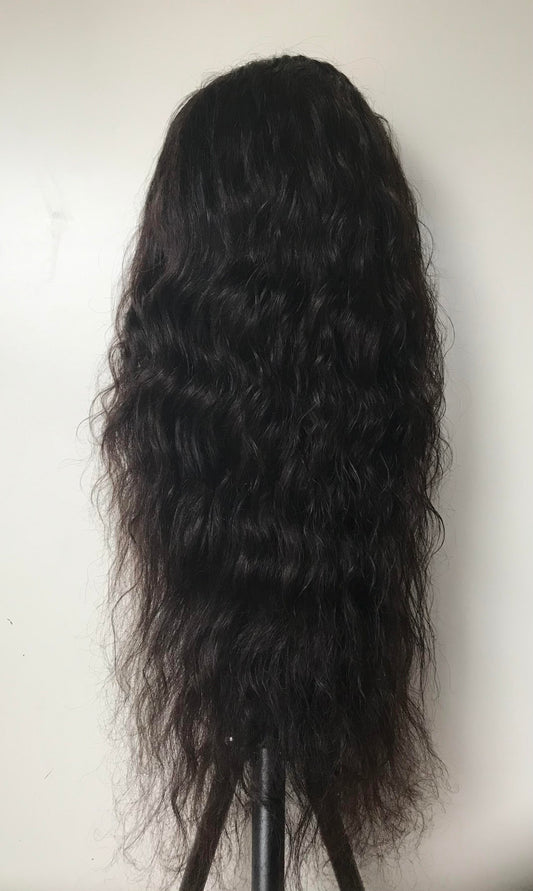 26 inches 360 Full Lace Frontal Wet and Wavy Hair