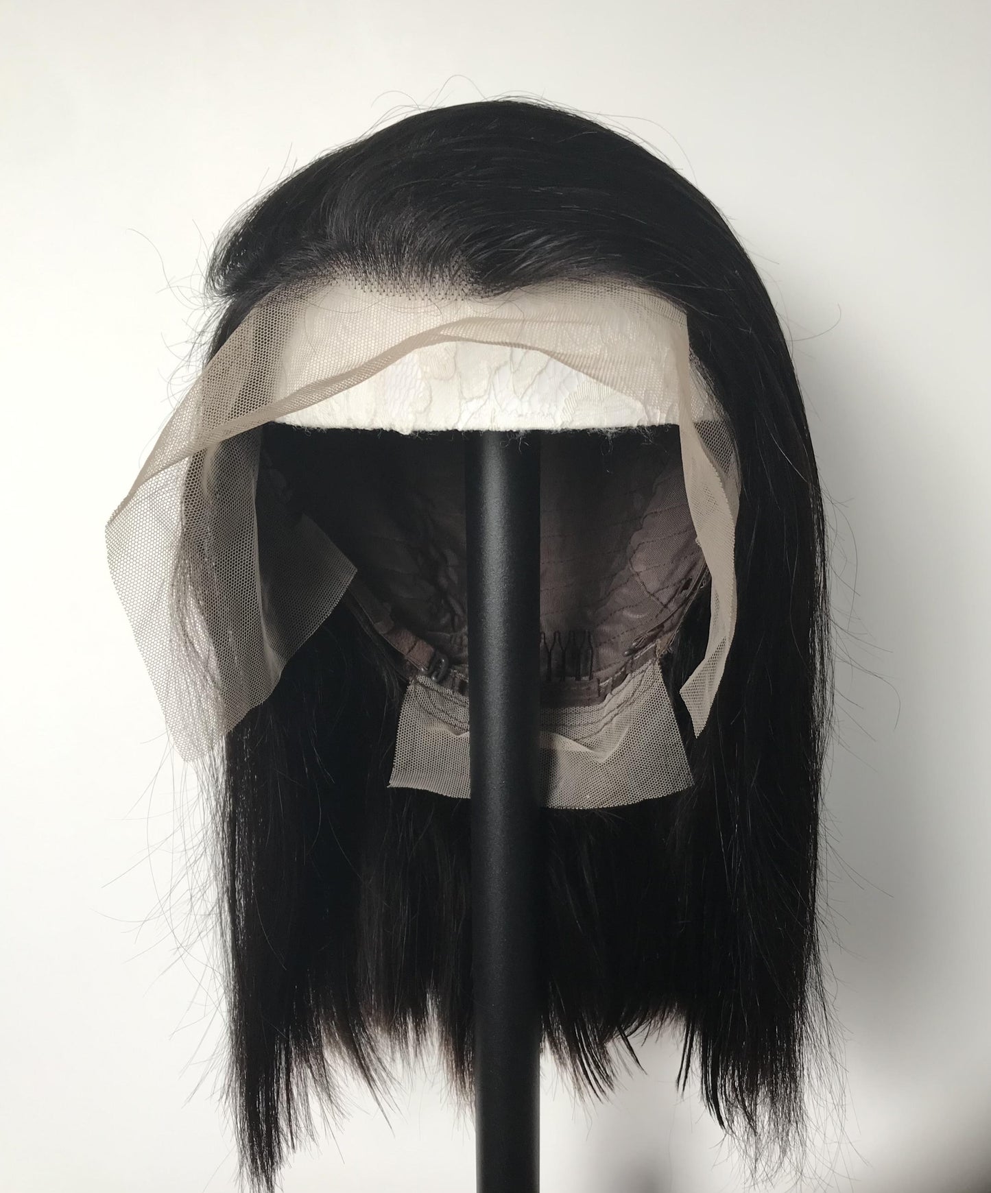 Bob  4 x 13  Lace Fronral Natural Black