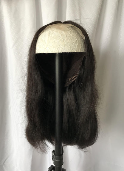 Bob  1 x 5 T Part Lace  Natural Black