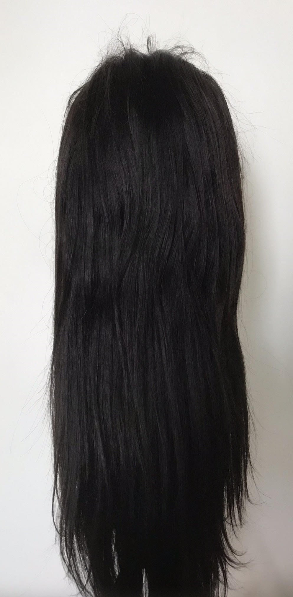 360 Full Lace Frontal Straight  Natural Black