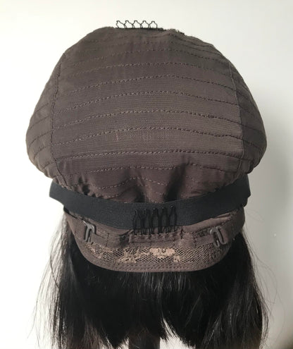 Bob  4 x  4 Lace Closure Natural Black