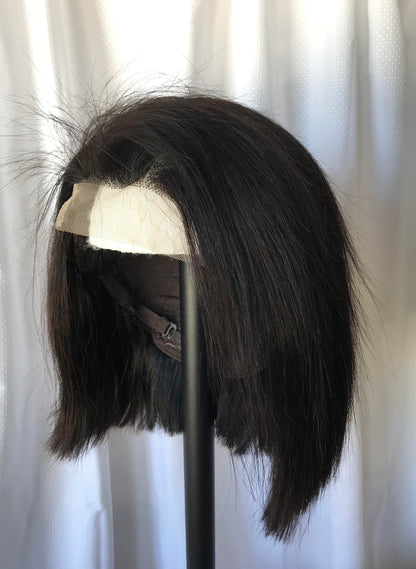 Bob  4 x  4 Lace Closure Natural Black