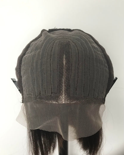Bob  1 x 5 T Part Lace  Natural Black