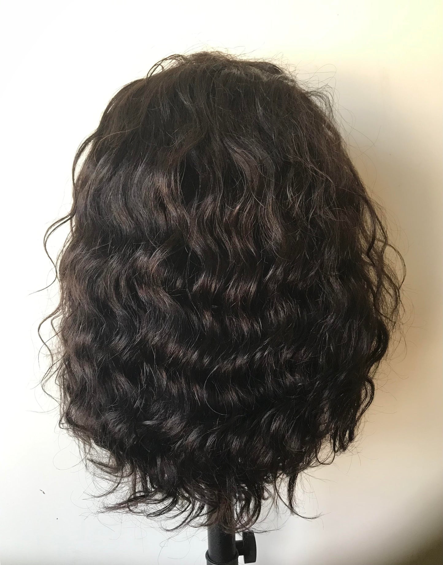 Bob Wet and Wavy Hair